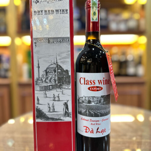 Rượu Vang Đà Lạt Class wine đỏ Export