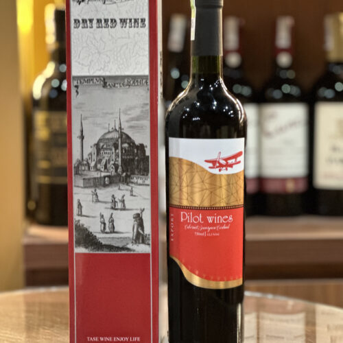 Rượu vang nho pilot số 1 nút bần chai cao cấp 750ml