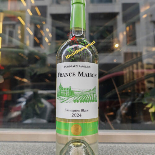 Rượu vang Pháp France Maison trắng 750ml 12,5%