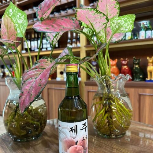 Rượu Sochu Hàn Quốc Vị Đào