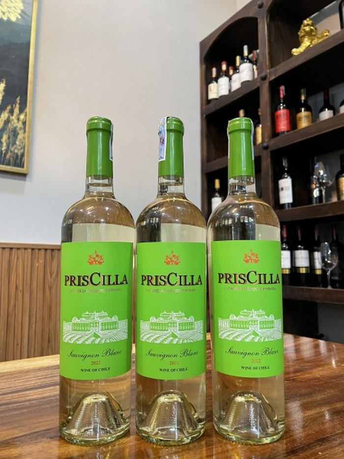 Cách bảo quản và sử dụng rượu vang Chile Priscilla Sauvignon Blanc