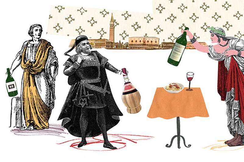 Lịch sự phát triển rượu vang Ý