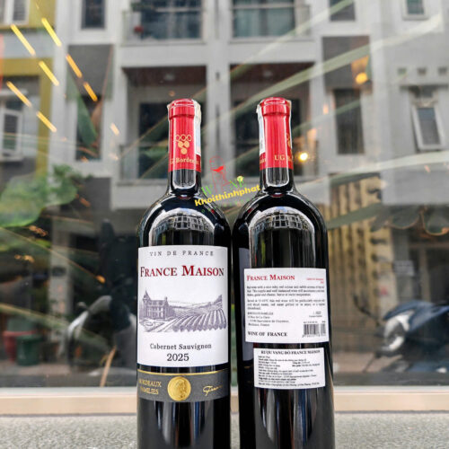 Rượu vang Pháp France Maison Cabernet Sauvignon 750ml 13,5%