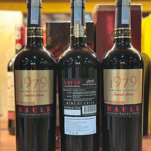 Rượu vang Chile Maule 1979 Gran Reserva 750ml
