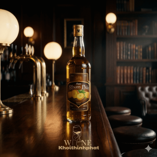 Rượu RHUM DỨA 700ML 39%