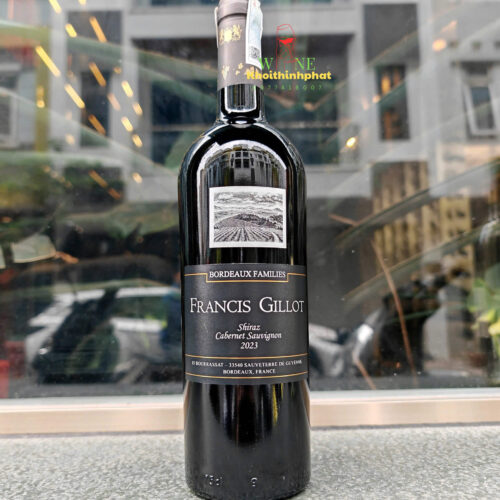 Rượu Vang Francis Gillot Shiraz Cabernet Sauvignon 750ml
