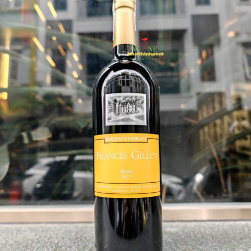 Rượu Vang Francis Gillot Merlot 750ml