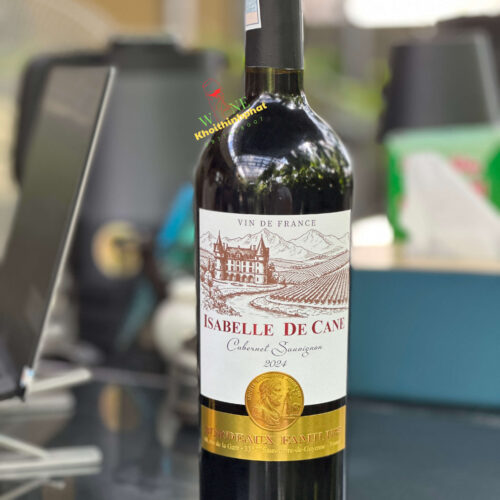 Rượu vang đỏ Isabelle De Cane 750ml