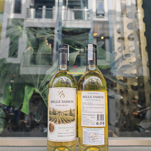 Vang Pháp trắng Sauvignon Blanc Belle Saison 750ml (nút vặn)