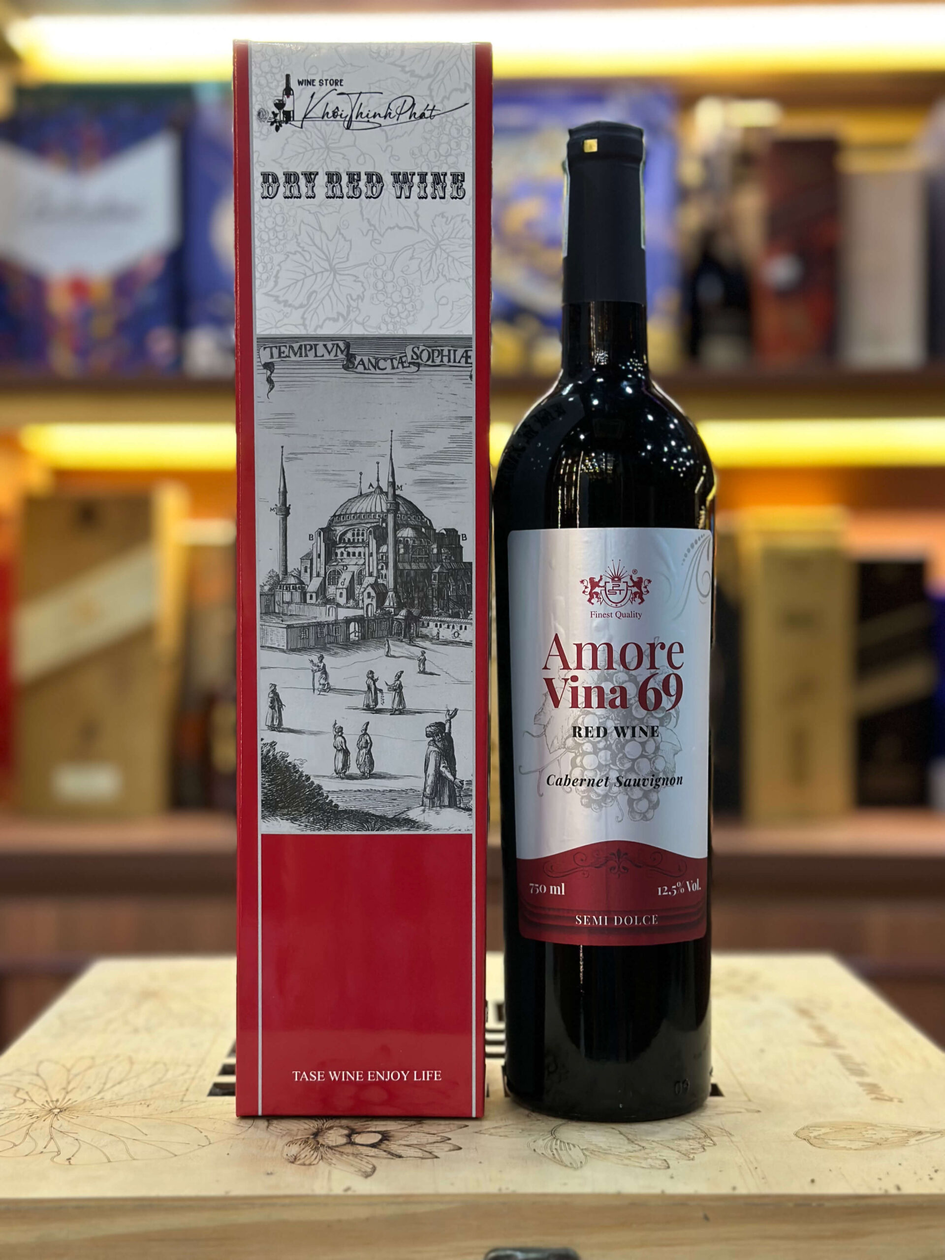 RƯỢU VANG AMORE VINA69 750ML