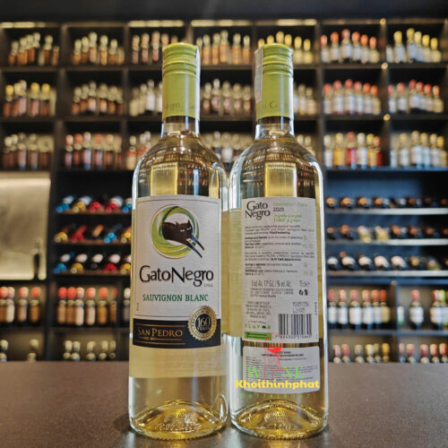 VANG TRẮNG GATO NEGRO SAUVIGNON BLANC 750ML